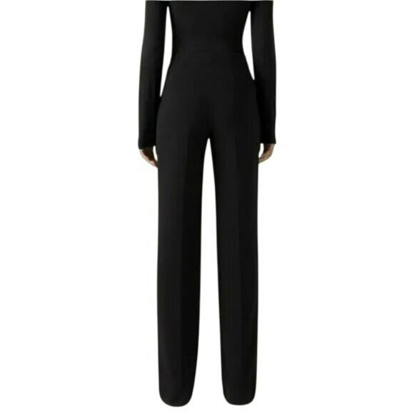 St. John Sport Womens Black Pants Size 4 Made In USA Dry Clean Only - Picture 1 of 10